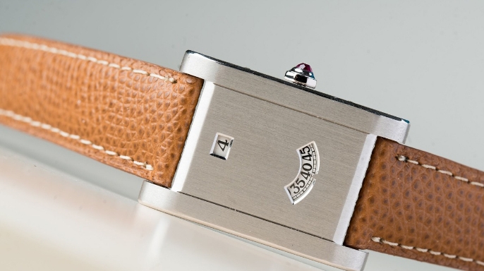 經典巡禮   卡地亞TankàGuichets腕表（圖）